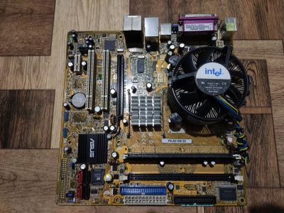 Лот: 15461711. Фото: 1. Материнская плата asus p5ld2-vm... Материнские платы