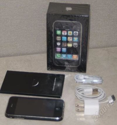 Лот: 778973. Фото: 1. Apple iPhone 3G 8GB Полный комплект. Смартфоны