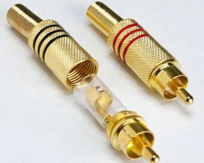 Лот: 10555840. Фото: 1. разъем RCA тюльпан. Разъёмы