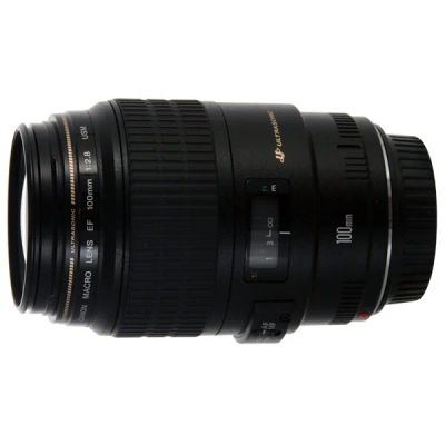Лот: 8169528. Фото: 1. Canon EF 100mm f/2.8 Macro USM. Объективы