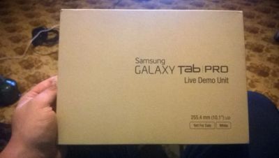 Лот: 4884319. Фото: 1. samsung tab pro 10.1 demo unit. Планшеты