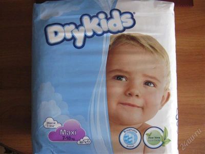 Лот: 2743599. Фото: 1. Подгузники DryKids maxi 7-18кг. Детская гигиена