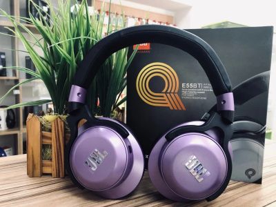 Лот: 16217654. Фото: 1. Наушники Bluetooth E55BT (Фиолетовый... Наушники, гарнитуры