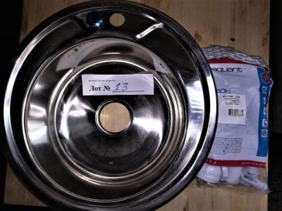 Лот: 10676054. Фото: 1. Мойка нж.врезная К-49 круглая... Мойки кухонные