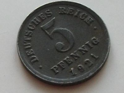 Лот: 9842762. Фото: 1. Монета 5 пять пфенниг Германия... Германия и Австрия