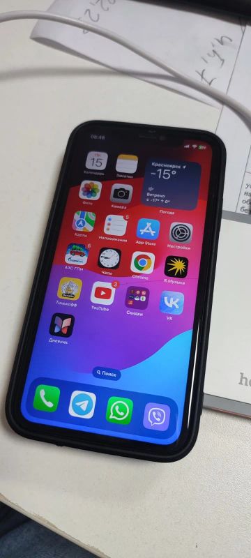 Лот: 21219812. Фото: 1. IPhone 11 128гб. Смартфоны