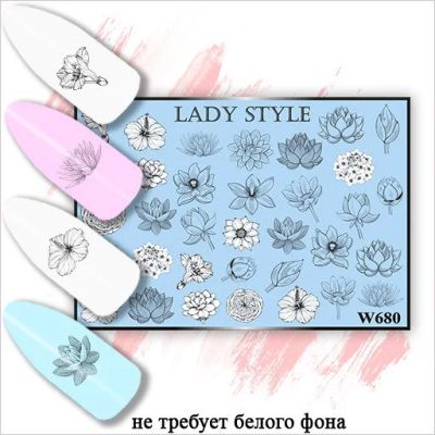 Лот: 8849180. Фото: 1. Слайдер W680 Lady Style. Украшения, дизайн ногтей