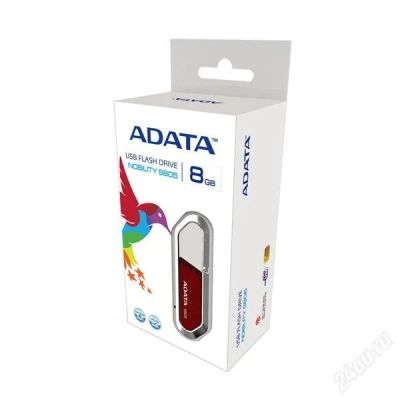 Лот: 480723. Фото: 1. A-DATA S805 8Gb красный металл... Разное