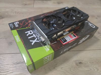 Лот: 20820295. Фото: 1. Gainward ghost rtx 2060 6gb. Видеокарты