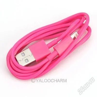 Лот: 1263677. Фото: 1. Lightning to USB Cable - USB кабель... Дата-кабели, переходники