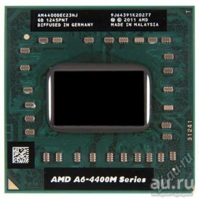 Лот: 13156701. Фото: 1. Процессор AMD A6-Series A6-4400M... Процессоры