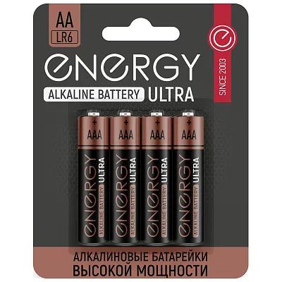 Лот: 19446555. Фото: 1. Батарейка Energy Ultra LR03/4B... Батарейки, аккумуляторы, элементы питания