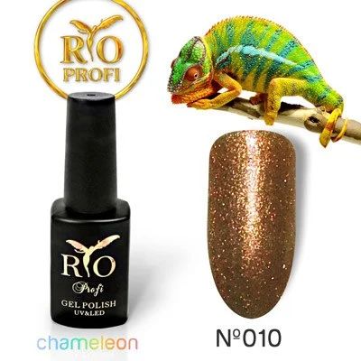 Лот: 6931650. Фото: 1. Гель-лак Хамелеон RIO Profi №010. Лак для ногтей
