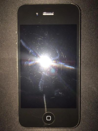 Лот: 6245159. Фото: 1. iPhone 4S 16 Gb Black. Смартфоны