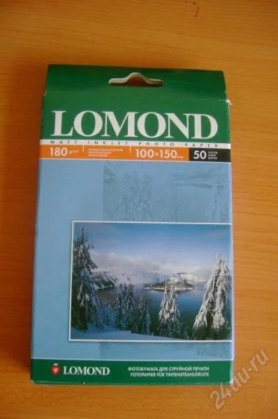 Лот: 999560. Фото: 1. Фотобумага LOMOND Односторонняя... Картриджи, расходные материалы