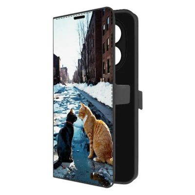 Лот: 25385300. Фото: 1. Чехол Krutoff Eco Book "Мартовские... Чехлы, бамперы