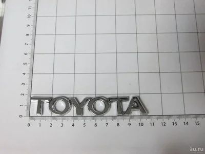 Лот: 10255301. Фото: 1. Эмблема шильдик на багажник Toyota... Детали тюнинга