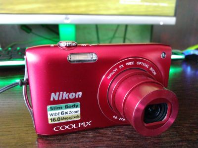 Лот: 14800026. Фото: 1. Цифровой фотоаппарат nikon. Цифровые компактные
