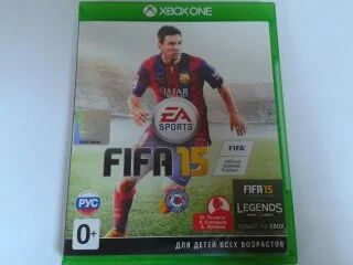 Лот: 5495076. Фото: 1. Продам диск Fifa 15 для XBox One... Игры для консолей