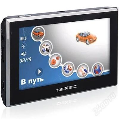 Лот: 1487548. Фото: 1. GPS навигатор TEXET TN-505. Видеорегистраторы,  радар-детекторы, системы парковки