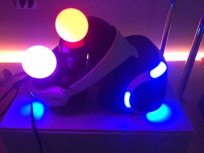 Лот: 12275689. Фото: 1. Playstation VR шлем + PS Camera... Аксессуары для игровых приставок, консолей, геймпады