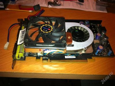 Лот: 876936. Фото: 1. NVIDIA GeForce 8600 GTS. Видеокарты