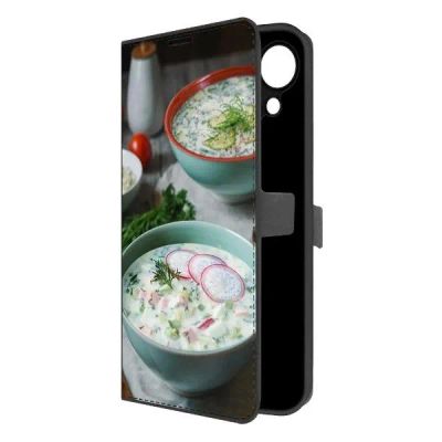 Лот: 25543141. Фото: 1. Чехол Krutoff Eco Book "Окрошка... Чехлы, бамперы