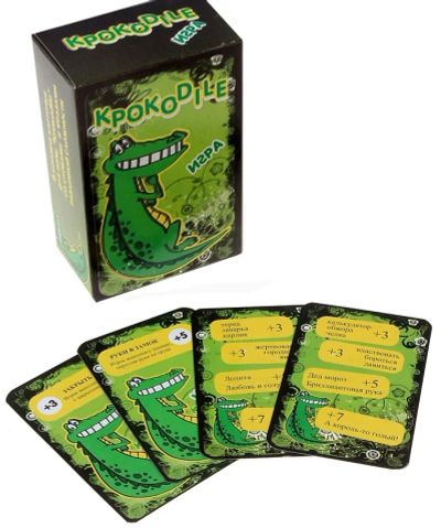 Лот: 3017990. Фото: 1. Настольная игра "Крокодил"! Новая... Детские настольные игры