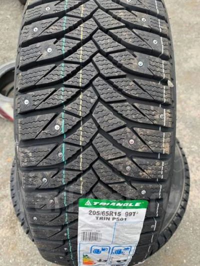 Лот: 23539433. Фото: 1. Зимняя резина 205/65 R-15 "Triangle... Шины