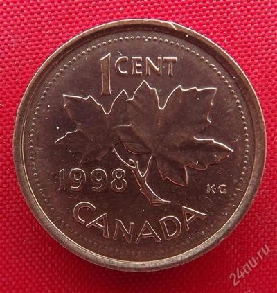 Лот: 2578783. Фото: 1. (№2229-3(98-99)/LF) 1 цент 1998... Америка