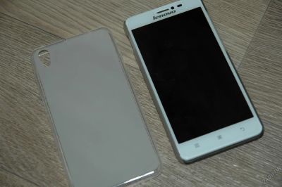 Лот: 5591455. Фото: 1. Силиконовый прозрачный чехол Lenovo... Чехлы, бамперы