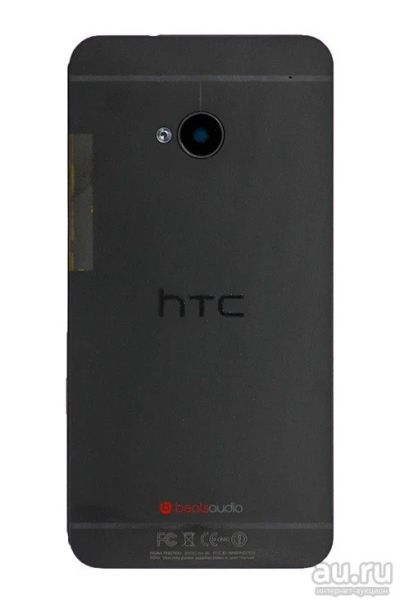 Лот: 9809588. Фото: 1. Корпус HTC 801n One M7 черный... Корпуса, клавиатуры, кнопки