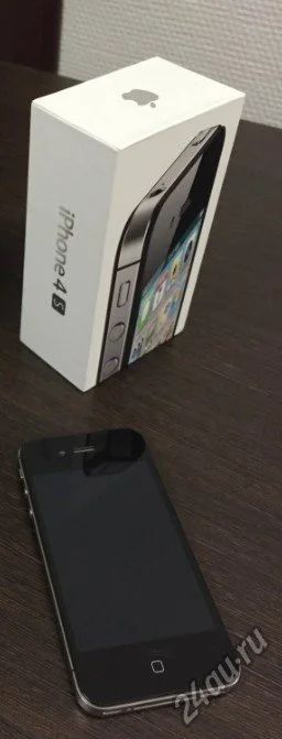 Лот: 5047734. Фото: 1. Apple iPhone 4S 32gb black. Смартфоны