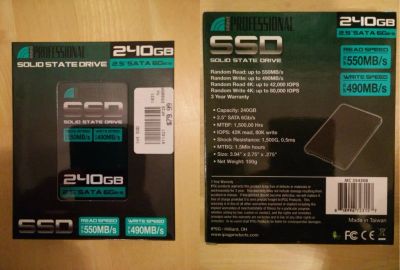 Лот: 12091405. Фото: 1. ssd inland professional 240gb. SSD-накопители
