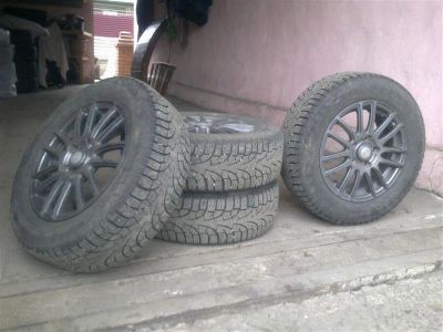 Лот: 2793020. Фото: 1. Литые диски R15 5*114,3 Друзья... Шины на дисках