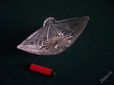 Лот: 742426. Фото: 1. хрустальная ладья. Вазы