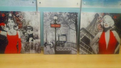 Лот: 4040728. Фото: 1. Картины 3 шт одним лотом. Другое (картины, панно)