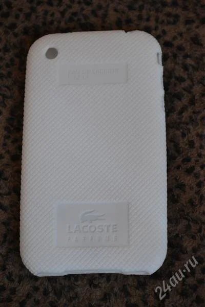 Лот: 1549318. Фото: 1. чехол iphone силиконовый lacoste. Чехлы, бамперы