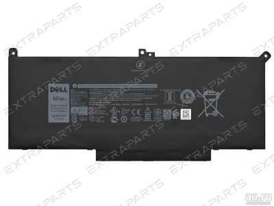 Лот: 17870402. Фото: 1. Аккумулятор Dell Latitude 7280. Аккумуляторы