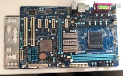 Лот: 11812082. Фото: 1. Материнская плата gigabyte ga-780t-d3l. Материнские платы