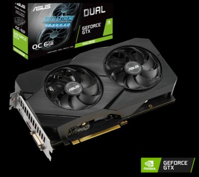 Лот: 18435076. Фото: 1. ASUS GeForce GTX 1660 SUPER DUAL... Видеокарты
