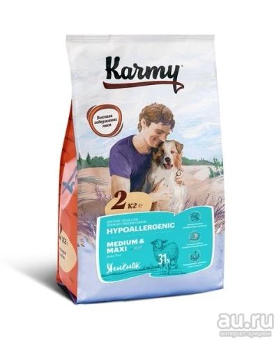 Лот: 18277222. Фото: 1. Karmy (Карми) Hypoallergenic Medium... Корма