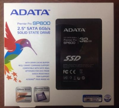 Лот: 4579281. Фото: 1. (SSD) ADATA 32Gb Premier Pro SP600... Жёсткие диски (HDD)