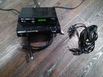 Лот: 10408020. Фото: 1. Tv-тюнер Sky Vision T2206 HD DVB... Цифровое, спутниковое ТВ
