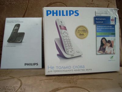 Лот: 3646480. Фото: 1. Радиотелефон Philips. DECT и радиотелефоны