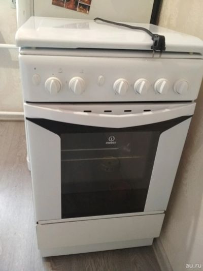 Лот: 14987024. Фото: 1. Плита газовая Indesit б/у. Плиты, духовые шкафы, варочные поверхности