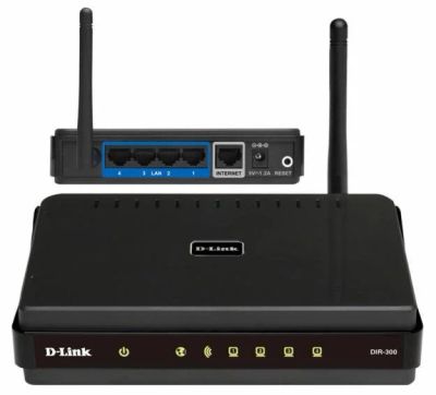 Лот: 3762423. Фото: 1. Wi-Fi роутер D-Link Dir 300NRU. Маршрутизаторы (роутеры)