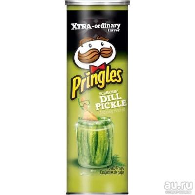 Лот: 12740837. Фото: 1. Чипсы Pringles со вкусом маринованных... Приправы, специи