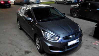 Лот: 4159263. Фото: 1. Hyundai Solaris 2012 г.в. / 28500... Автомобили