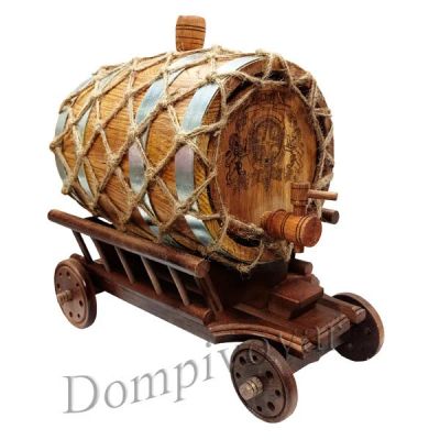 Лот: 17835772. Фото: 1. Телега-подставка для бочки (3-5... Корзины, контейнеры